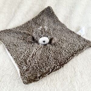 Animal Adventure Brown Frosted Teddy Bear Baby Security Blanket Lovey 2018